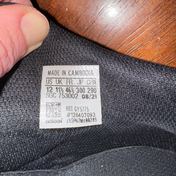 Adidas Men's Black Soccer Turf Shoes - Picture 5 of 5